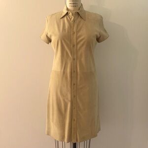 Ralph Lauren suede dress